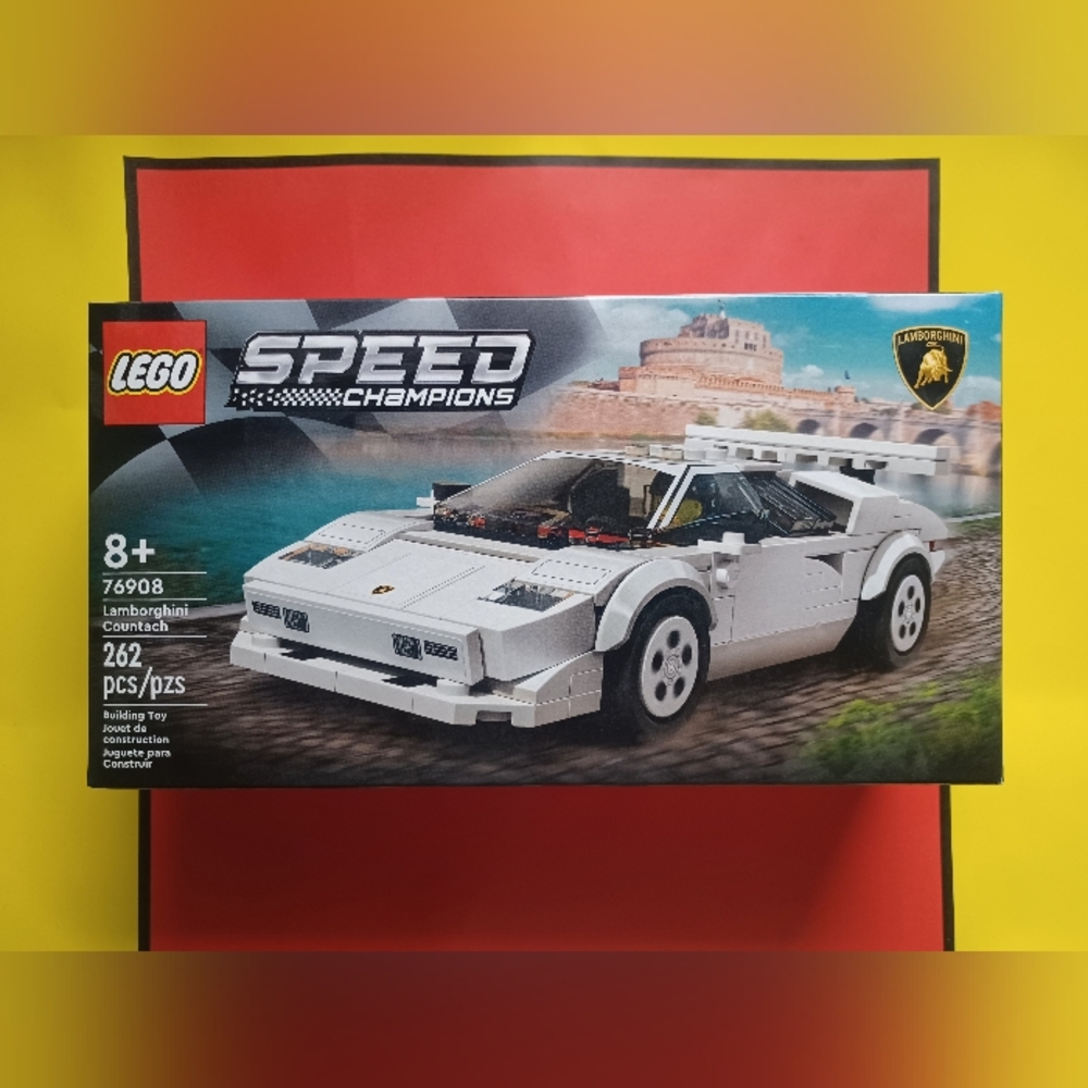 LEGO 76908 Speed Champions Lamborghini Countach set. New